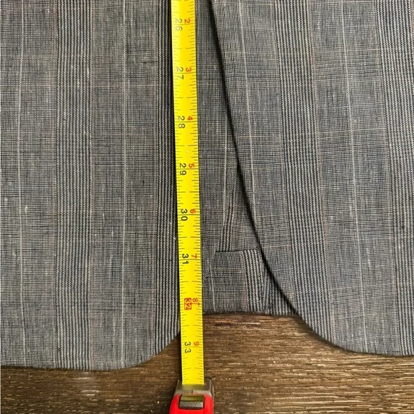 Brooks Brothers Navy Check Blazer - Fitzgerald Fit - Picture 4 of 8